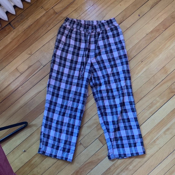 3/$50 - ASOS Lilac Purple Plaid Pants - Size 10 - Picture 6 of 8